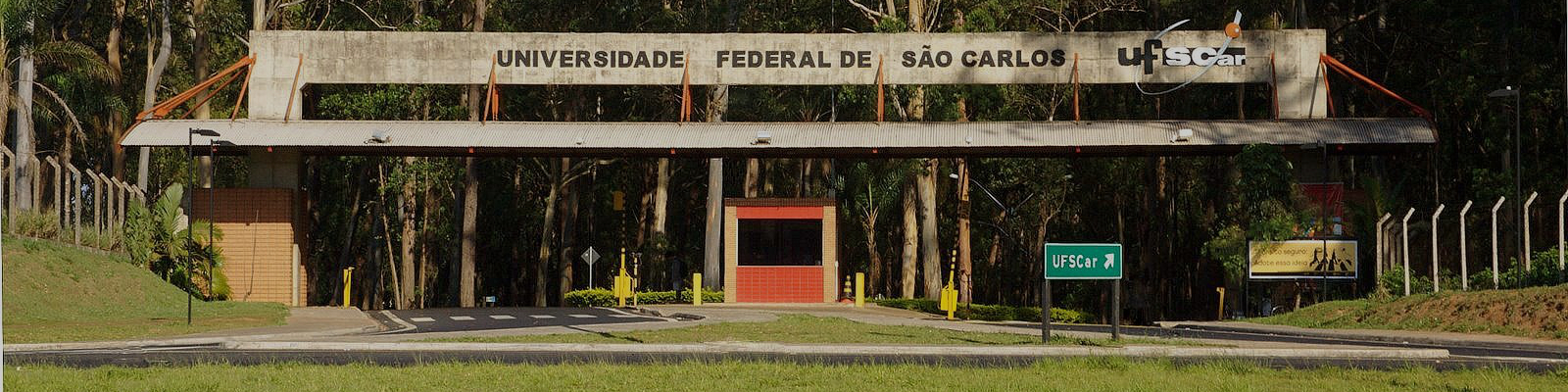 Entrada Área Sul UFSCar São Carlos