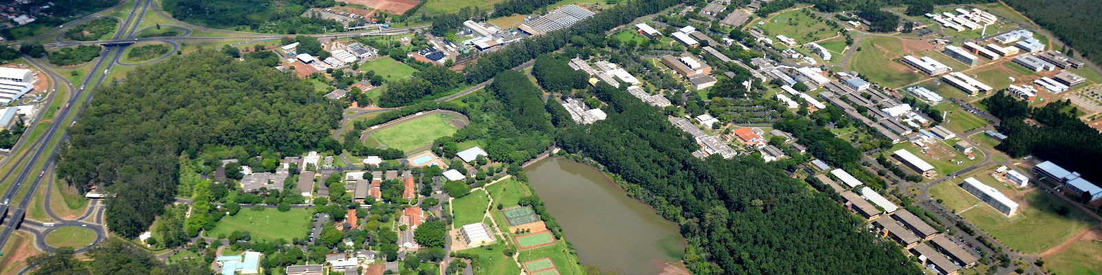 Vista Superior Lagoa UFSCar São Carlos